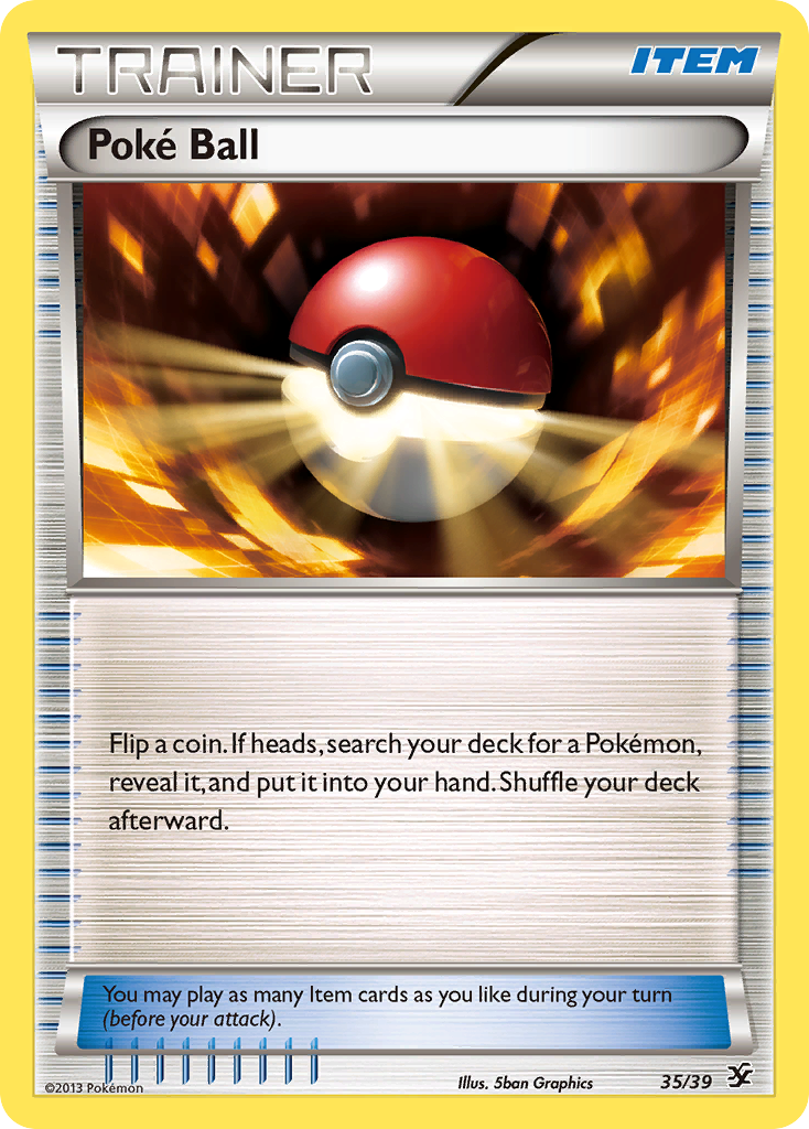 Poke Ball (35/39) [XY: Kalos Starter Set] | Rock City Comics