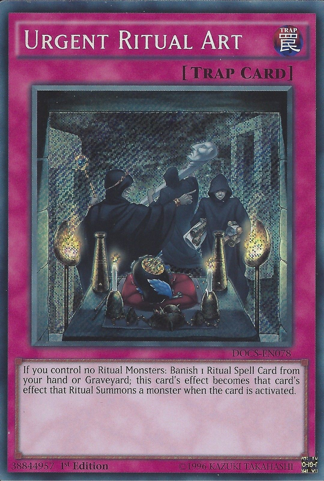 Urgent Ritual Art [DOCS-EN078] Secret Rare | Rock City Comics