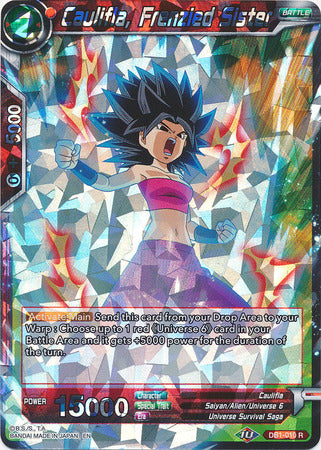 Caulifla, Frenzied Sister (DB1-010) [Dragon Brawl] | Rock City Comics