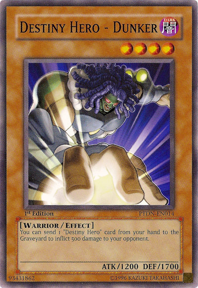 Destiny Hero - Dunker [PTDN-EN014] Common | Rock City Comics