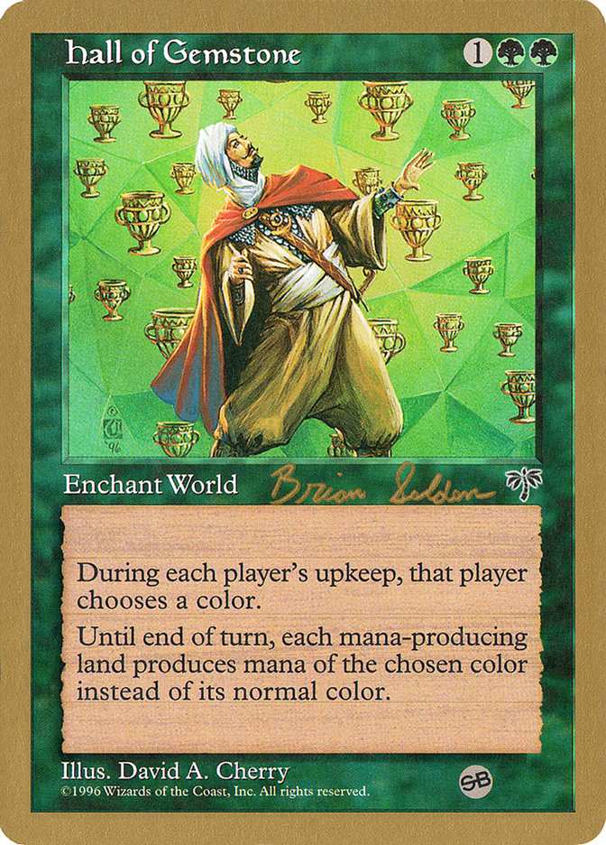 Hall of Gemstone (Brian Selden) (SB) [World Championship Decks 1998] | Rock City Comics