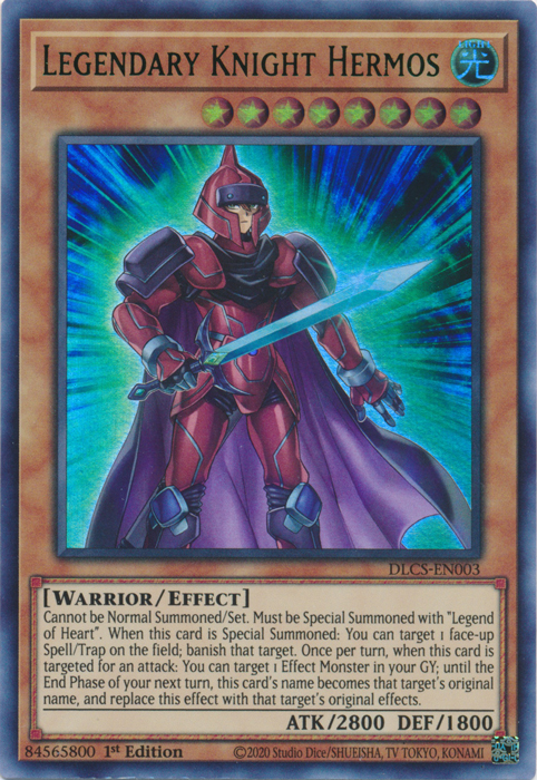 Legendary Knight Hermos (Green) [DLCS-EN003] Ultra Rare | Rock City Comics