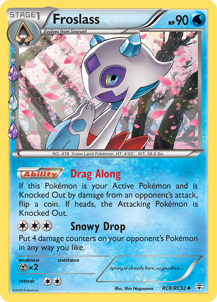 Froslass (RC8/RC32) [XY: Generations] | Rock City Comics