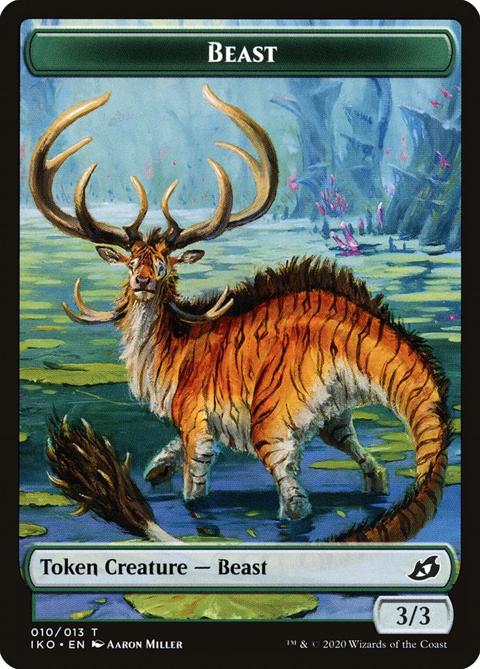 Beast [Ikoria: Lair of Behemoths Tokens] | Rock City Comics