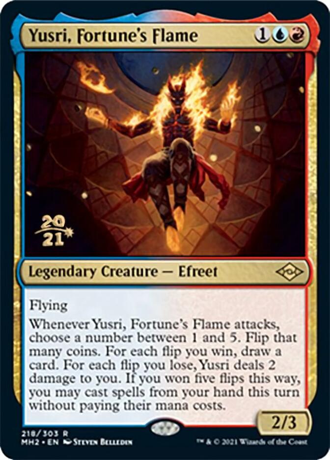 Yusri, Fortune's Flame [Modern Horizons 2 Prerelease Promos] | Rock City Comics