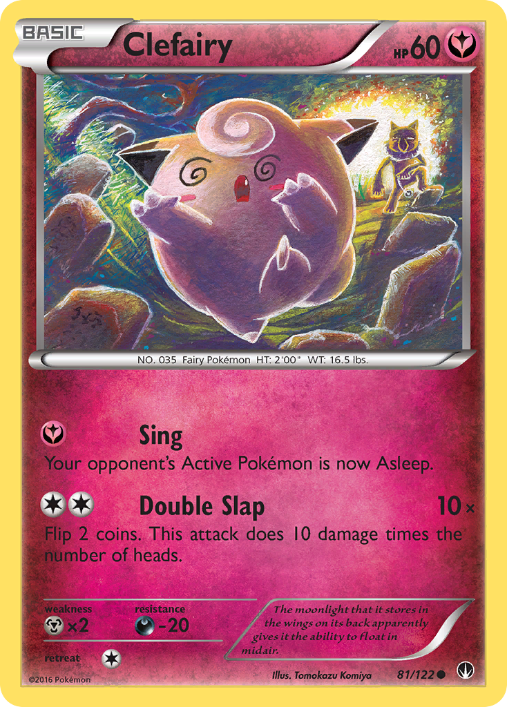 Clefairy (81/122) [XY: BREAKpoint] | Rock City Comics