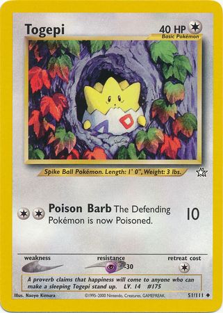 Togepi (51/111) [Neo Genesis Unlimited] | Rock City Comics