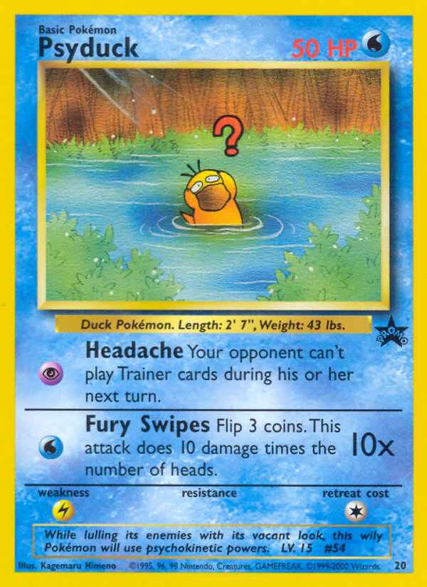 Psyduck (20) [Wizards of the Coast: Black Star Promos] | Rock City Comics