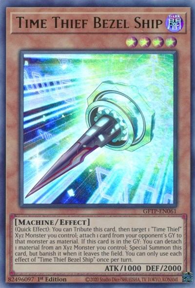 Time Thief Bezel Ship [GFTP-EN061] Ultra Rare | Rock City Comics