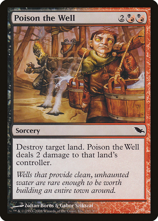 Poison the Well [Shadowmoor] | Rock City Comics