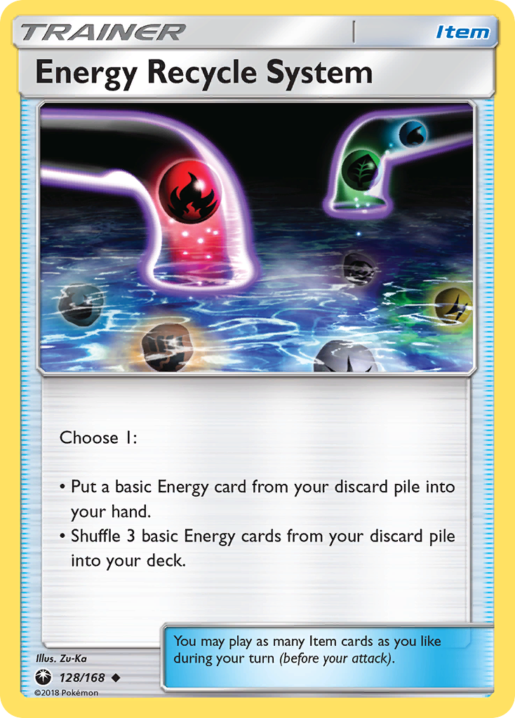 Energy Recycle System (128/168) [Sun & Moon: Celestial Storm] | Rock City Comics