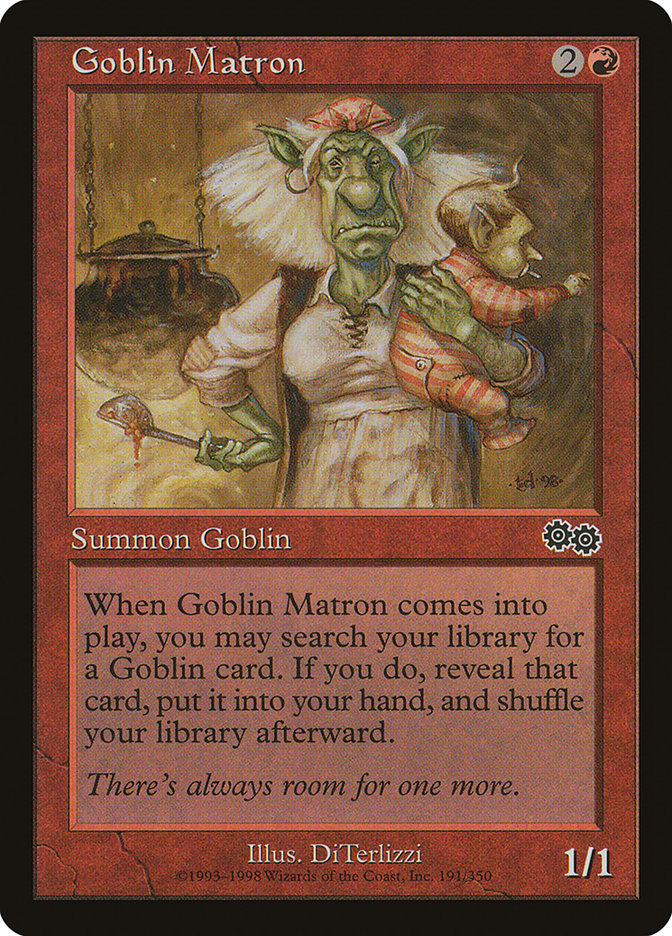Goblin Matron [Urza's Saga] | Rock City Comics