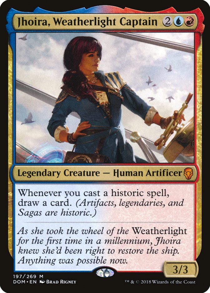 Jhoira, Weatherlight Captain [Dominaria] | Rock City Comics