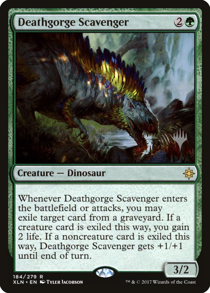 Deathgorge Scavenger (Promo Pack) [Ixalan Promos] | Rock City Comics