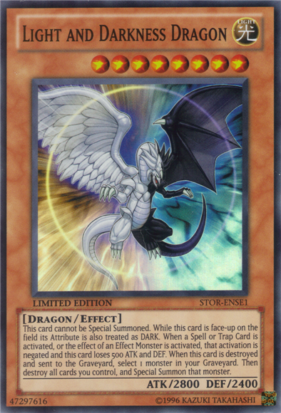 Light and Darkness Dragon [STOR-ENSE1] Super Rare | Rock City Comics