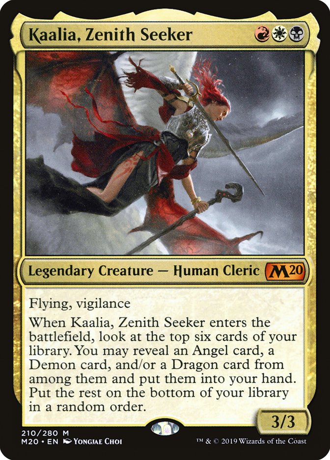 Kaalia, Zenith Seeker [Core Set 2020] | Rock City Comics