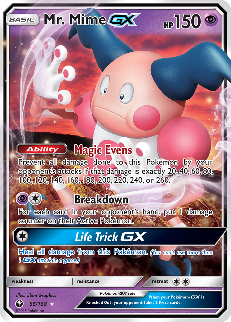 Mr. Mime GX (56/168) [Sun & Moon: Celestial Storm] | Rock City Comics