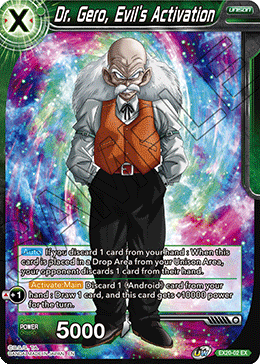 Dr. Gero, Evil's Activation (EX20-02) [Ultimate Deck 2022] | Rock City Comics