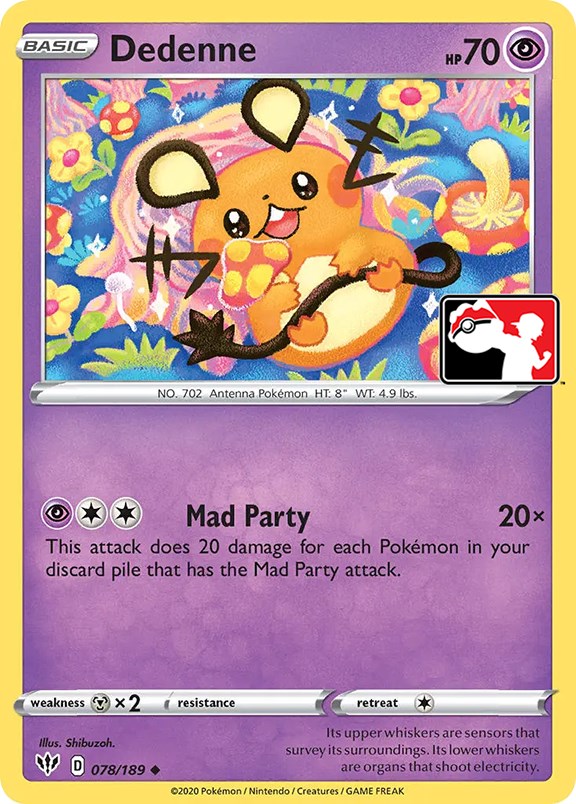 Dedenne (078/189) [Prize Pack Series One] | Rock City Comics