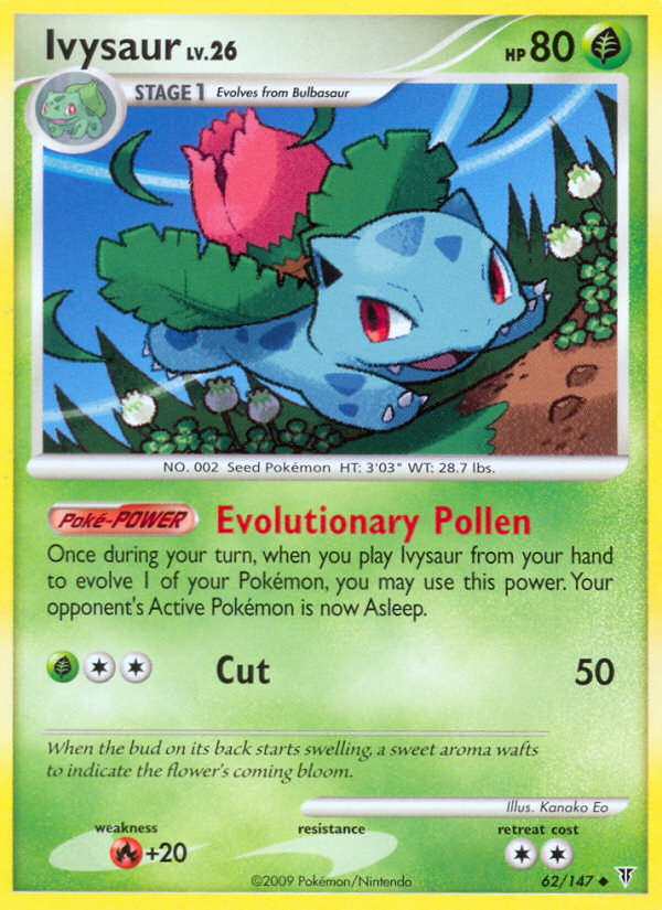 Ivysaur (62/147) [Platinum: Supreme Victors] | Rock City Comics