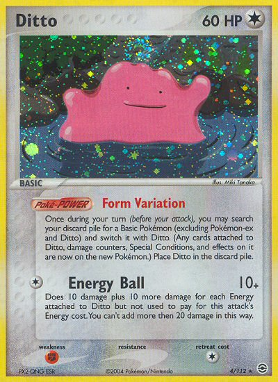 Ditto (4/112) [EX: FireRed & LeafGreen] | Rock City Comics