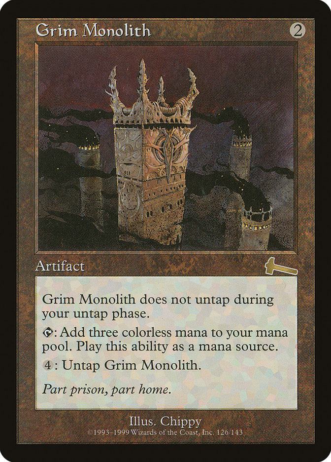 Grim Monolith [Urza's Legacy] | Rock City Comics