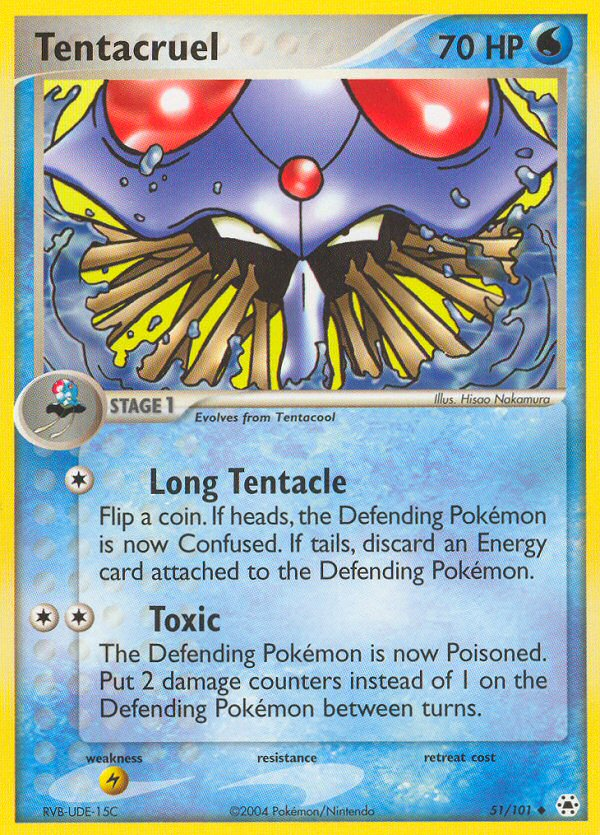 Tentacruel (51/101) [EX: Hidden Legends] | Rock City Comics