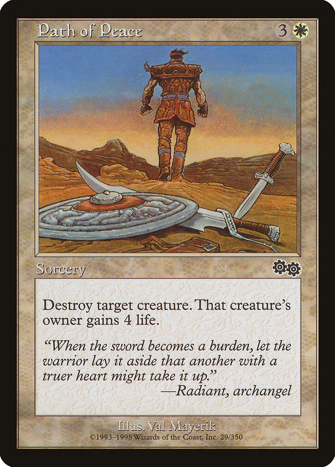 Path of Peace [Urza's Saga] | Rock City Comics