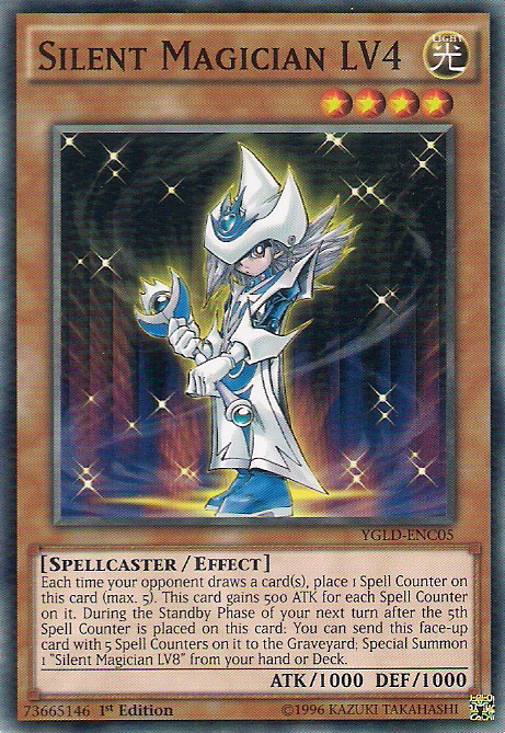 Silent Magician LV4 [YGLD-ENC05] Common | Rock City Comics