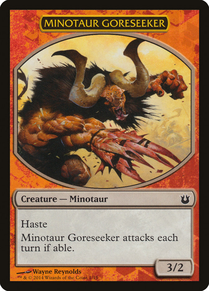 Minotaur Goreseeker [Born of the Gods Battle the Horde] | Rock City Comics