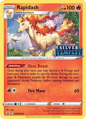 Rapidash (SWSH270) (Prerelease) (Staff) [Sword & Shield: Black Star Promos] | Rock City Comics