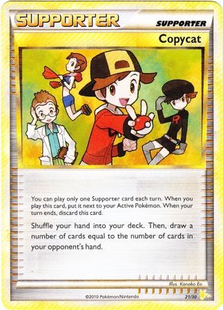 Copycat (21/30) [HeartGold & SoulSilver: Trainer Kit - Raichu] | Rock City Comics