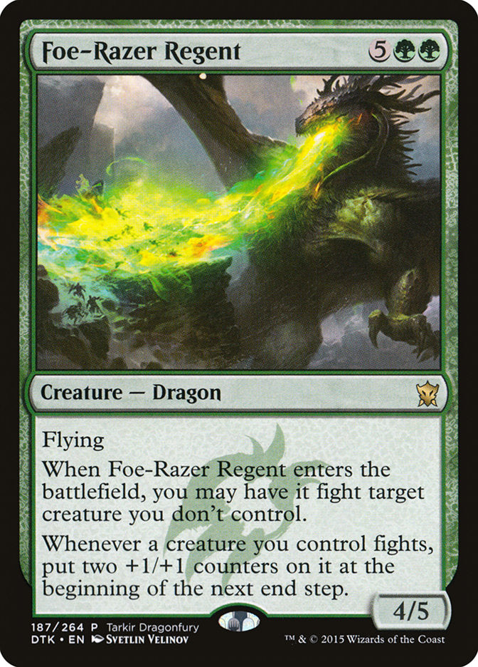 Foe-Razer Regent [Tarkir Dragonfury] | Rock City Comics