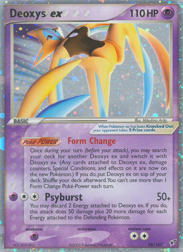 Deoxys ex (98/107) [EX: Deoxys] | Rock City Comics