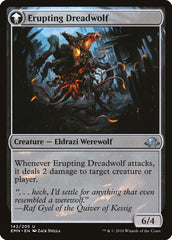 Smoldering Werewolf // Erupting Dreadwolf [Eldritch Moon] | Rock City Comics