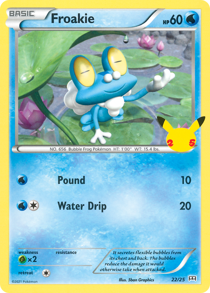 Froakie (22/25) [McDonald's 25th Anniversary] | Rock City Comics