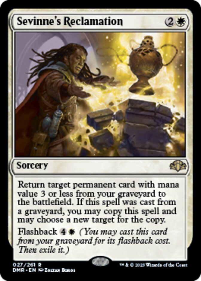 Sevinne's Reclamation [Dominaria Remastered] | Rock City Comics