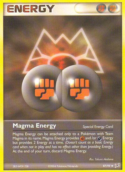 Magma Energy (87/95) [EX: Team Magma vs Team Aqua] | Rock City Comics