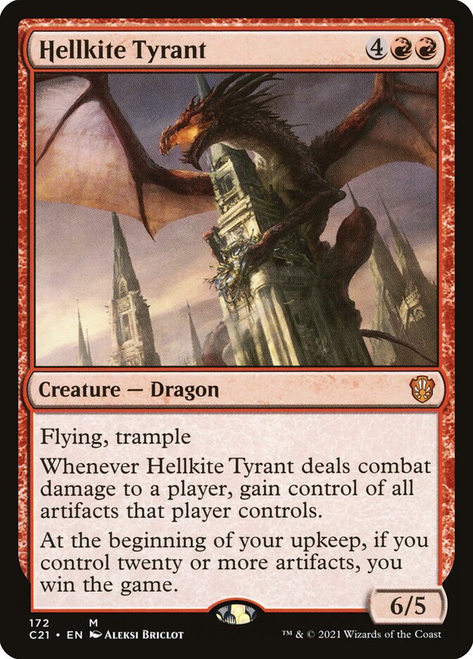 Hellkite Tyrant [Commander 2021] | Rock City Comics