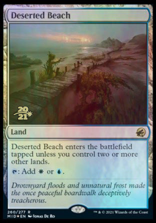 Deserted Beach [Innistrad: Midnight Hunt Prerelease Promos] | Rock City Comics