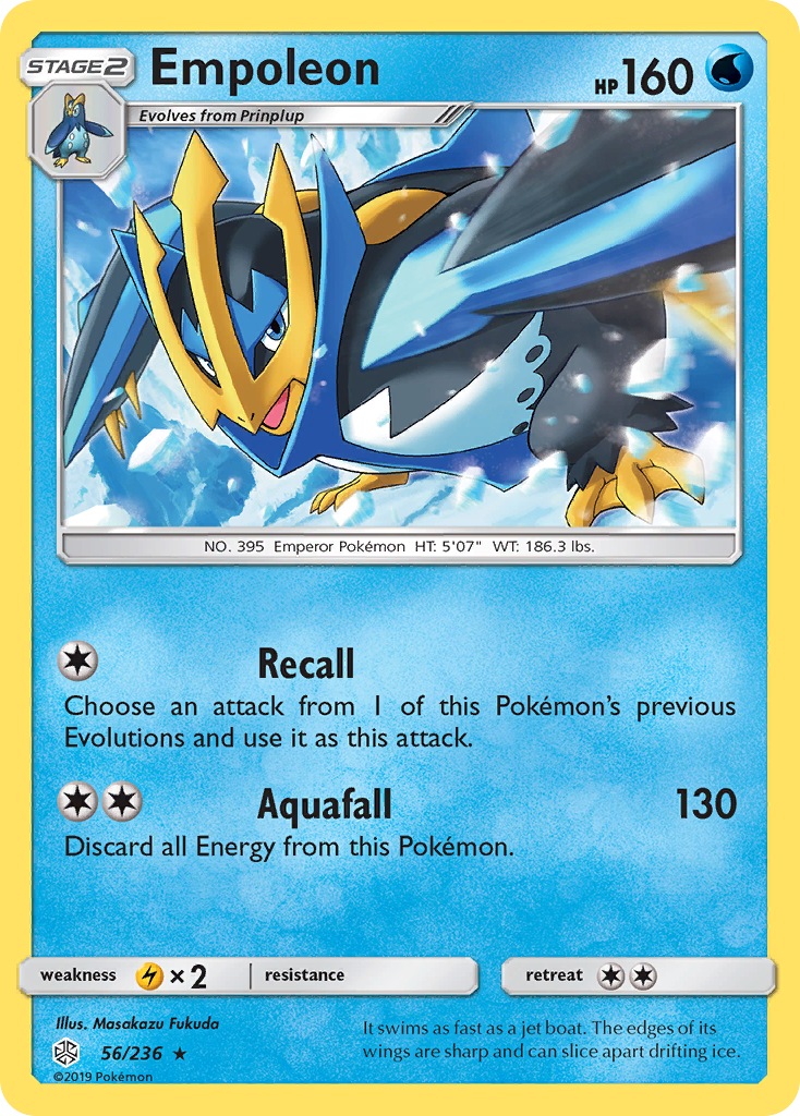 Empoleon (56/236) [Sun & Moon: Cosmic Eclipse] | Rock City Comics