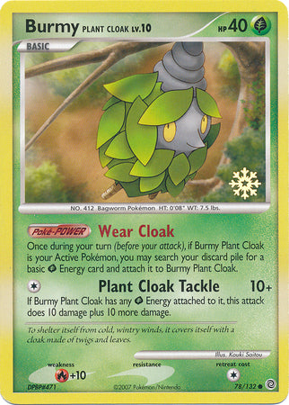 Burmy Plant Cloak (78/132) [Countdown Calendar Promos] | Rock City Comics