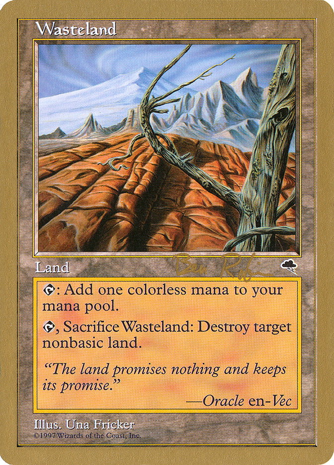 Wasteland (Ben Rubin) [World Championship Decks 1998] | Rock City Comics