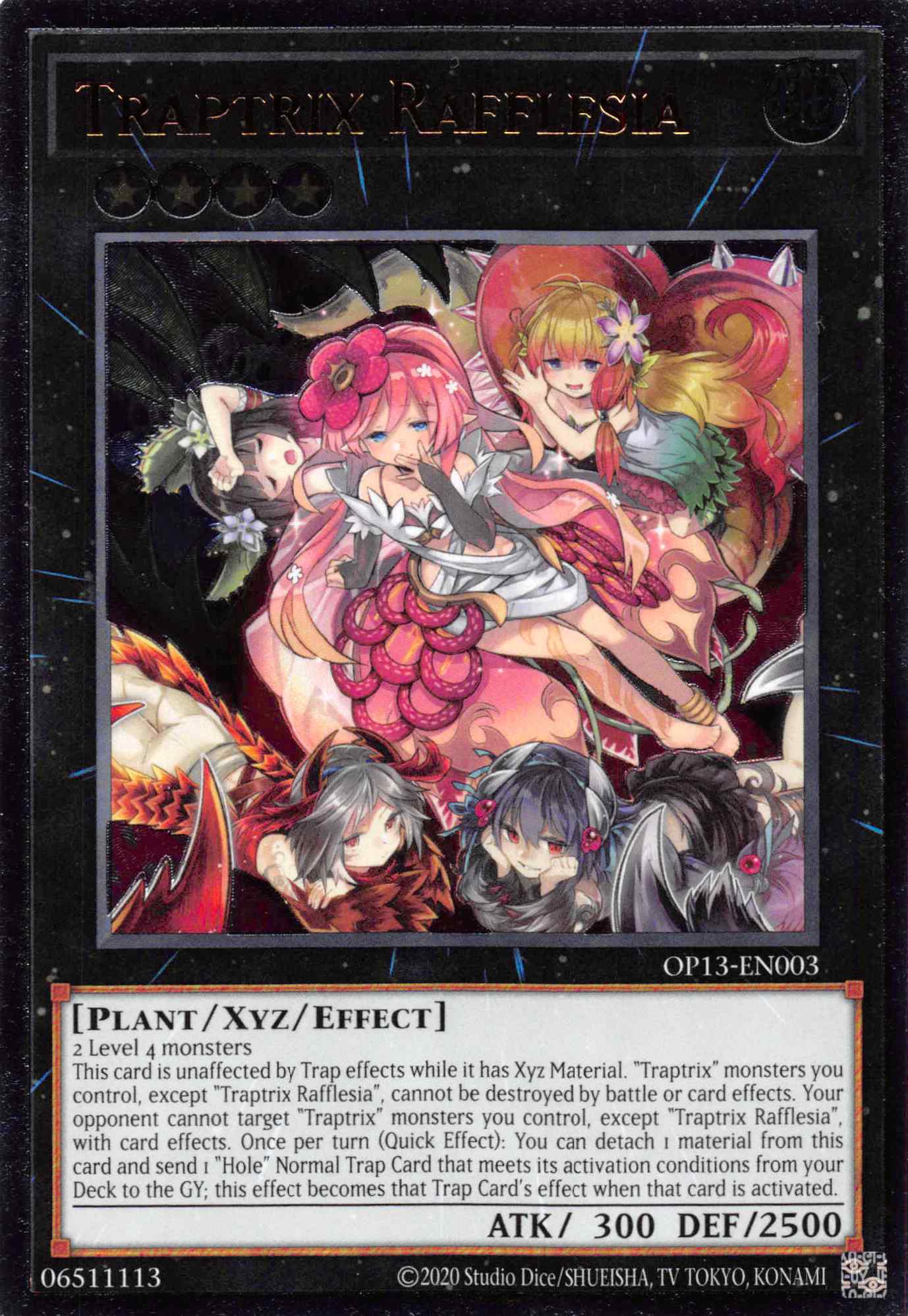 Traptrix Rafflesia [OP13-EN003] Ultimate Rare | Rock City Comics