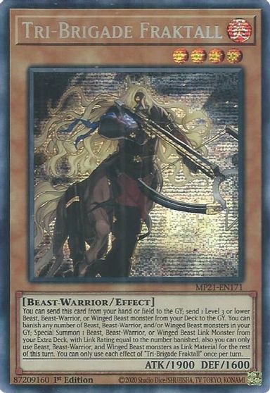 Tri-Brigade Fraktall [MP21-EN171] Prismatic Secret Rare | Rock City Comics