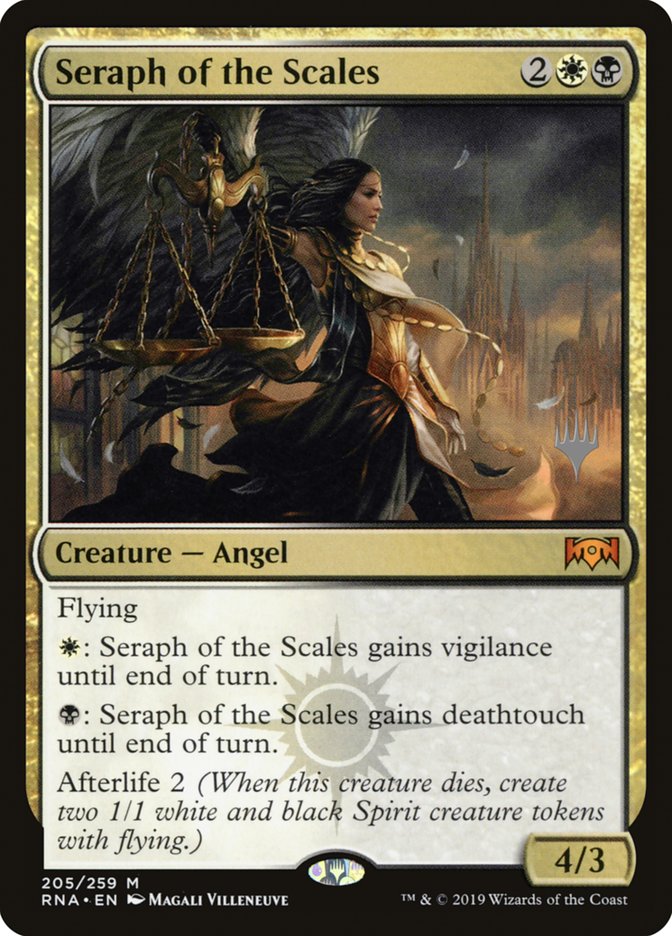 Seraph of the Scales (Promo Pack) [Ravnica Allegiance Promos] | Rock City Comics