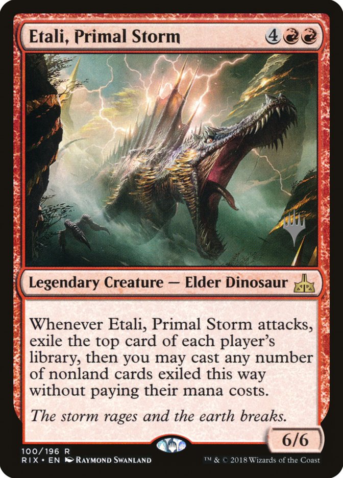 Etali, Primal Storm (Promo Pack) [Rivals of Ixalan Promos] | Rock City Comics