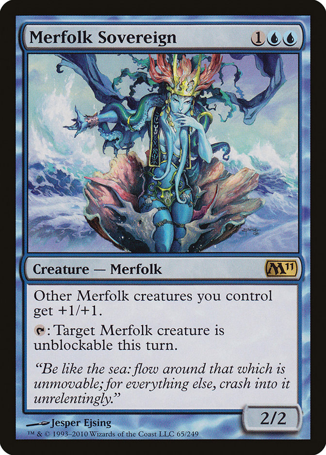 Merfolk Sovereign [Magic 2011] | Rock City Comics