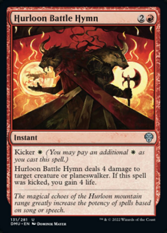 Hurloon Battle Hymn [Dominaria United] | Rock City Comics