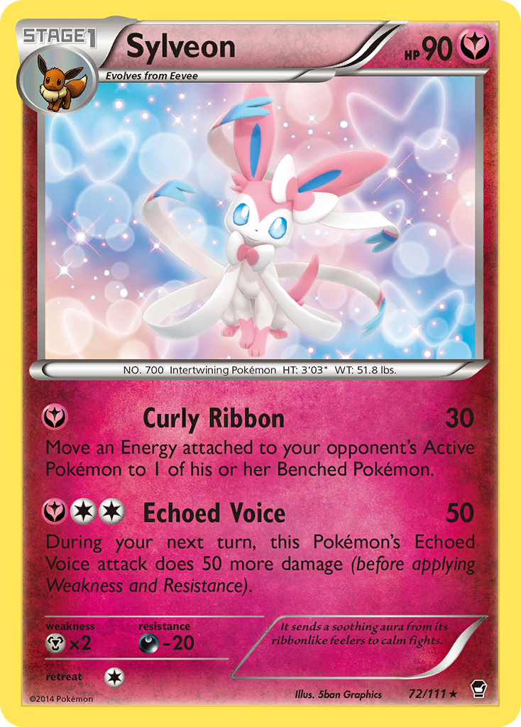 Sylveon (72/111) [XY: Furious Fists] | Rock City Comics